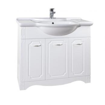 Тумба с раковиной Bellezza Кантри 95 белая