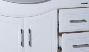 Тумба с раковиной Коралл 85 R белая