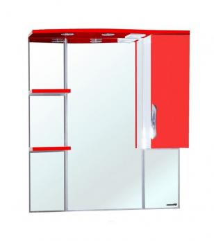 Зеркало-шкаф Bellezza Лагуна 75 R красное