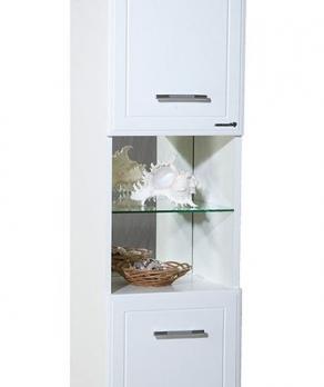 Пенал Коралл 35 белый с корзиной