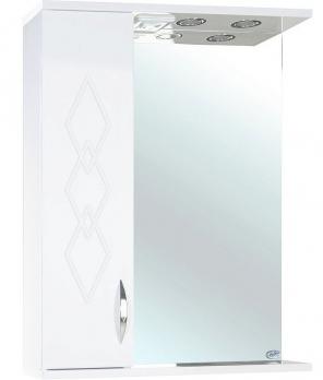 Зеркало-шкаф Элеганс 65 L белое