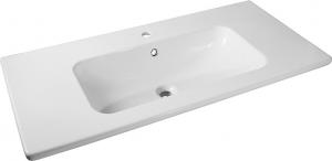 Тумба с раковиной Bellezza Лоренцо 100 2 ящ. белая