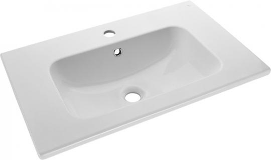 Тумба с раковиной Bellezza Лоренцо 80 2 ящ. белая