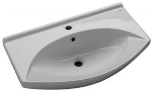 Тумба с раковиной Bellezza Лагуна 65 прямая бежевая