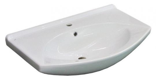 Тумба с раковиной Bellezza Лагуна 65 прямая бежевая