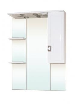 Зеркало-шкаф Bellezza Миа 75 R белый
