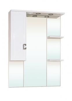 Зеркало-шкаф Bellezza Миа 75 L белый