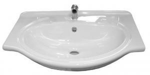 Тумба с раковиной Bellezza Миа 60 белая с нижним ящиком